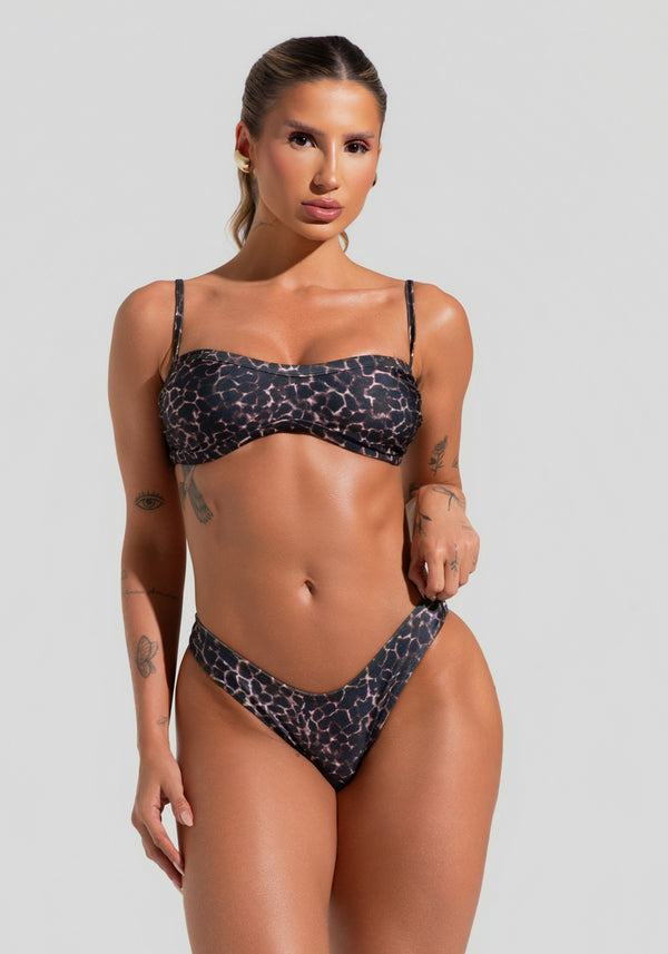 Calcinha Biquíni Asa Delta Solaris Dlk Estampada Animal Print