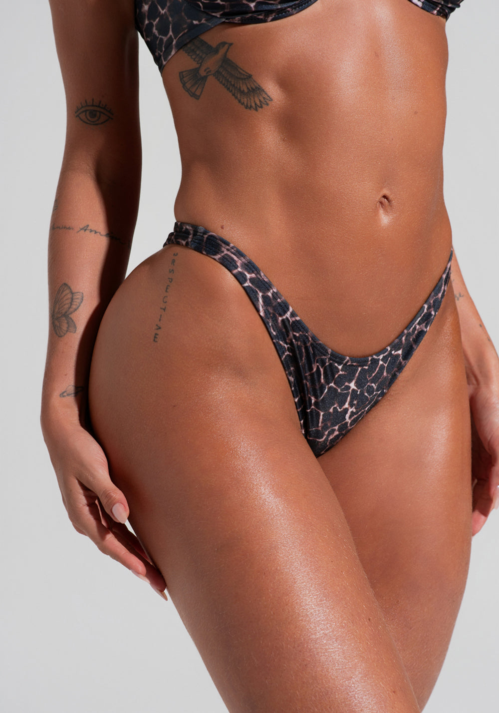 Calcinha Biquíni Fio Solaris Dlk Estampada Animal Print