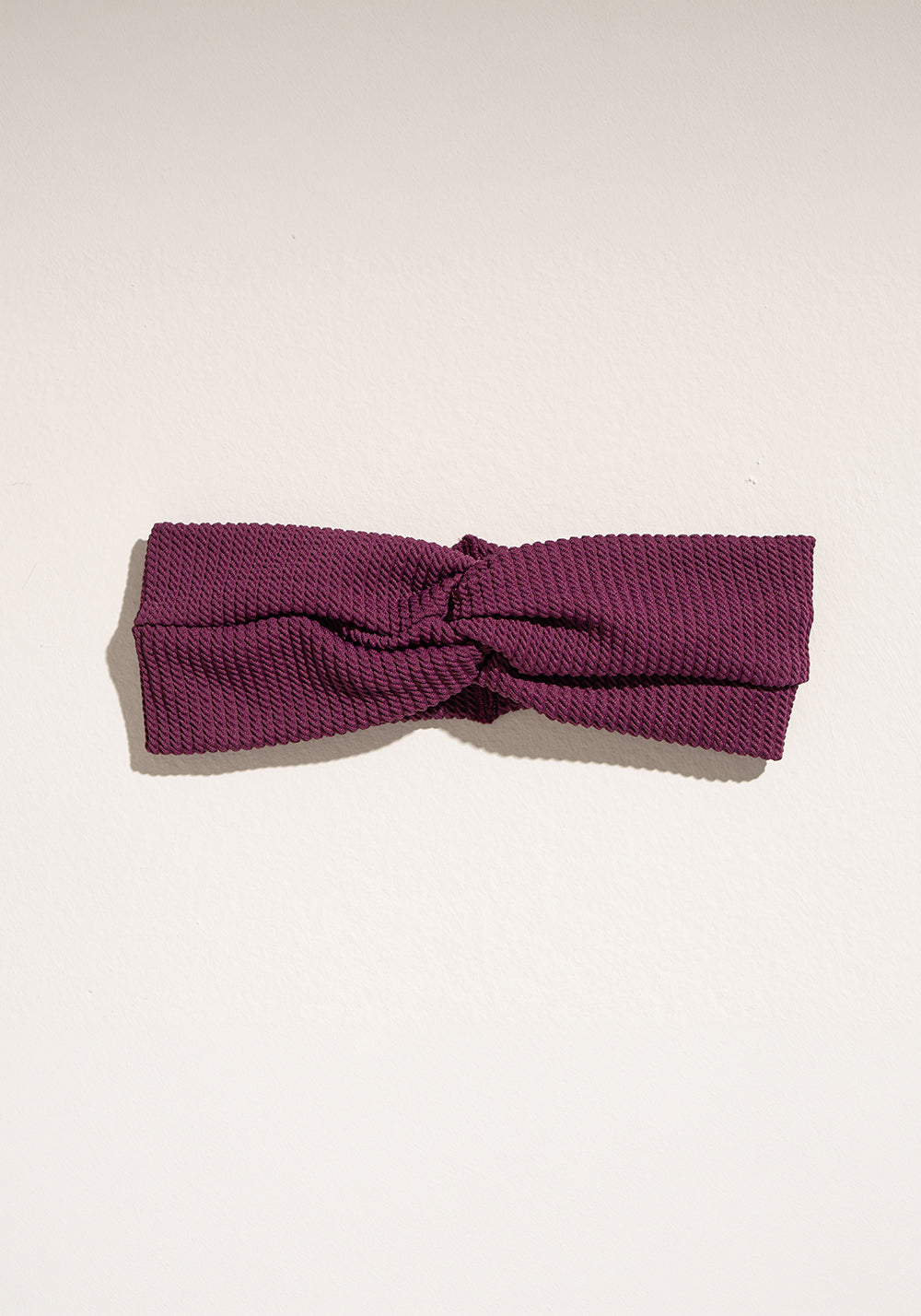 Faixa de Cabelo Torcida Canelada Solaris+ Dlk Roxo