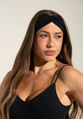 Faixa de Cabelo Torcida com Textura Solaris+ Dlk Preto