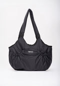 Bolsa De Ombro Preto Com Bolso Externo Dlk