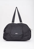 Bolsa De Ombro Preto Com Bolso Externo Dlk