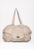Bolsa De Ombro Areia Com Bolso Externo Dlk