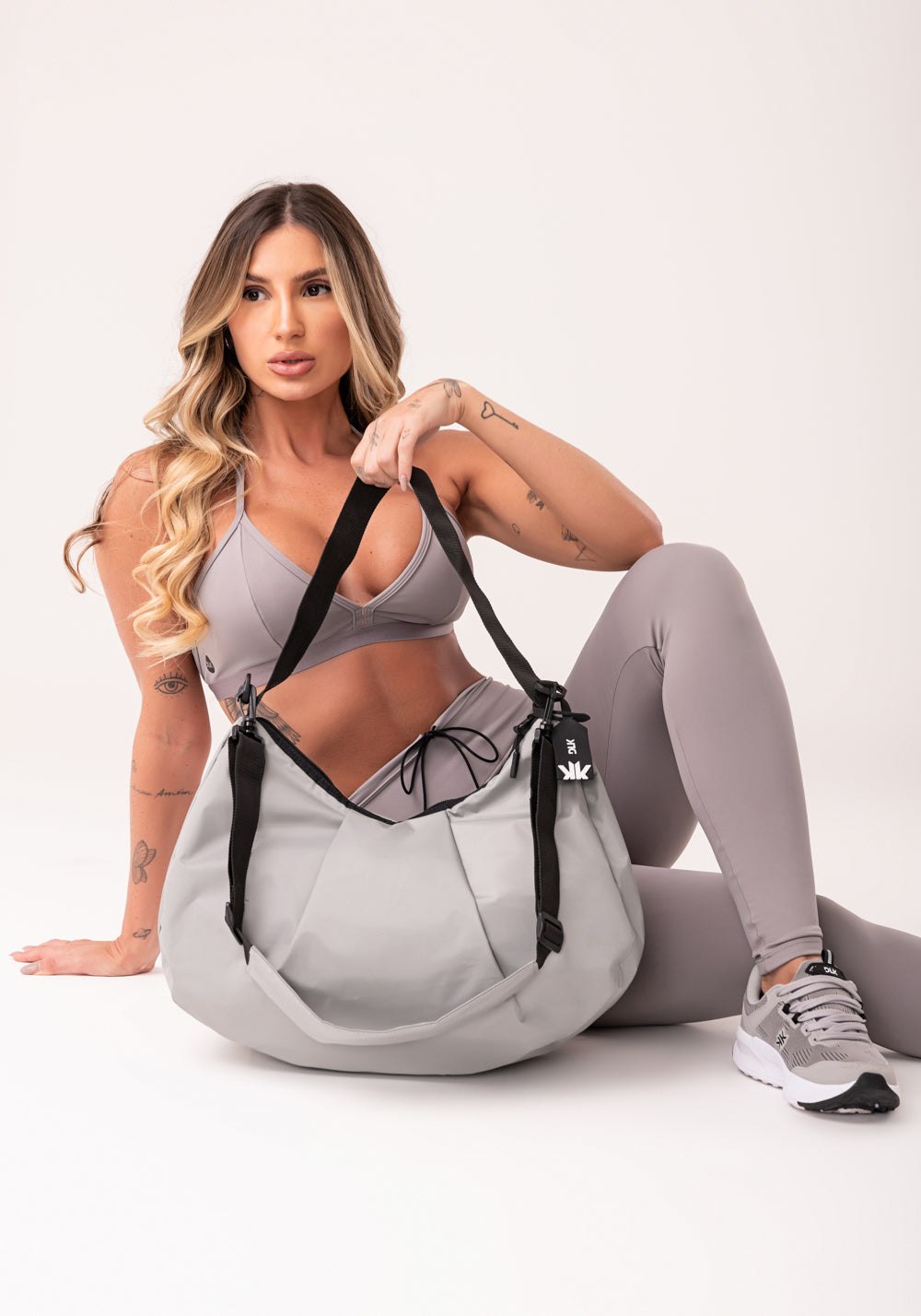 Bolsa Feminina Cinza Dlk