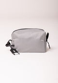 Necessaire Feminina Quadrada Cinza Dlk