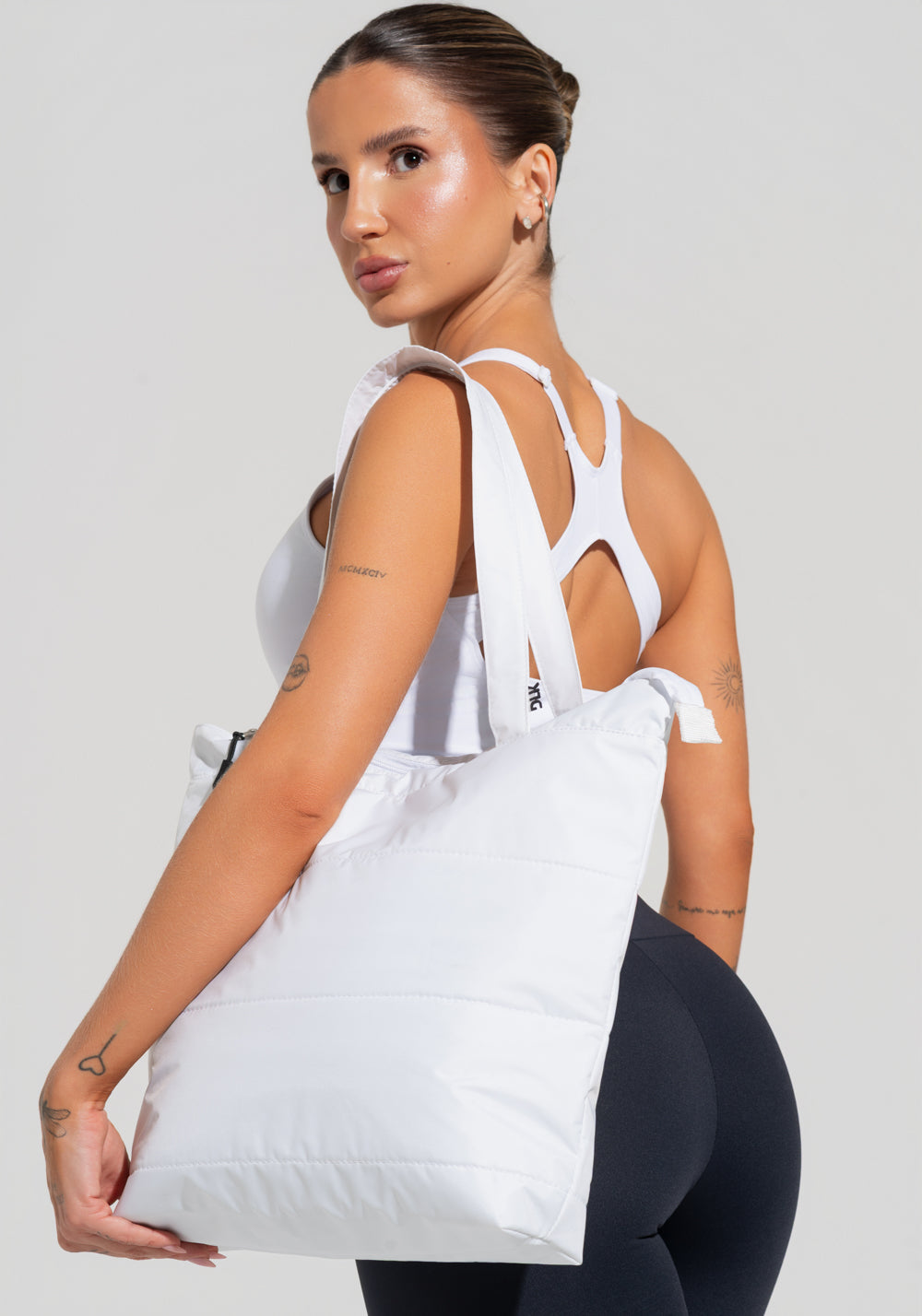 Bolsa Puffer Soul Dlk Branco