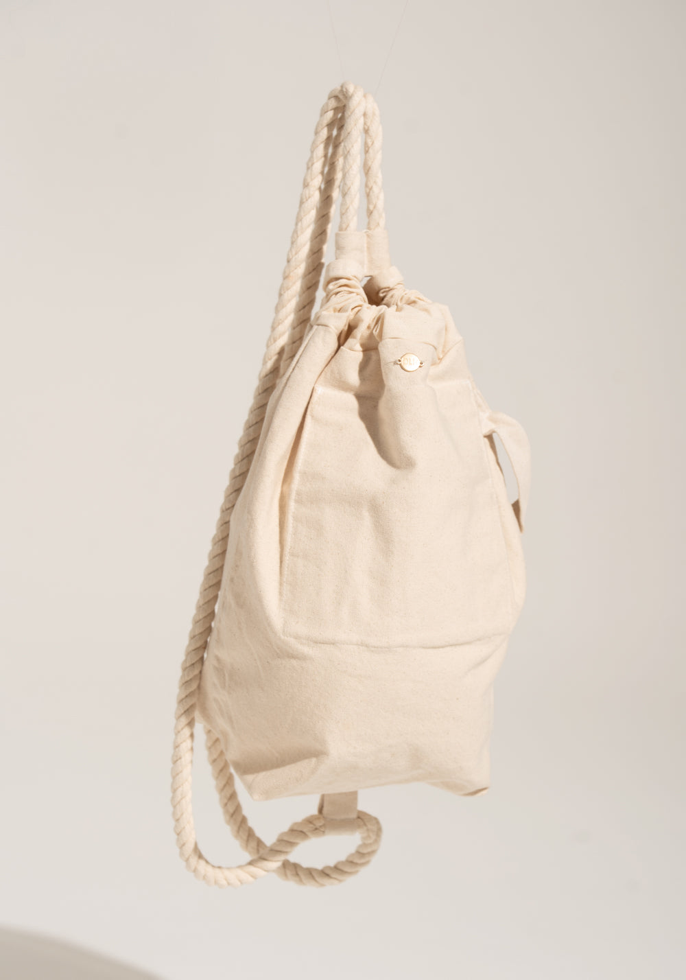Bolsa Mochila Lona de Algodão Solaris+ Dlk