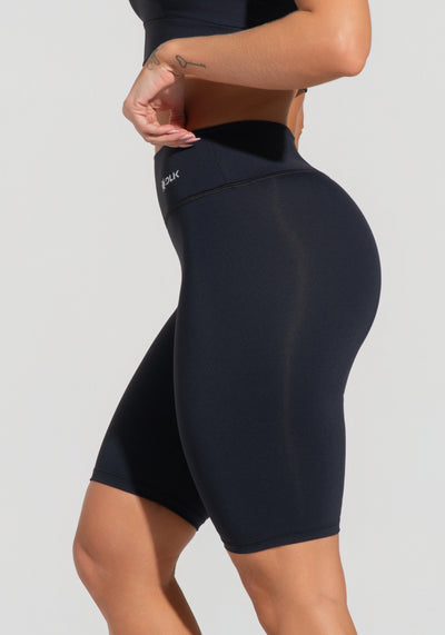 Bermuda Fitness Feminina Preto Básica Dlk
