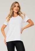 Blusa Dryfit Branca Básica Dlk