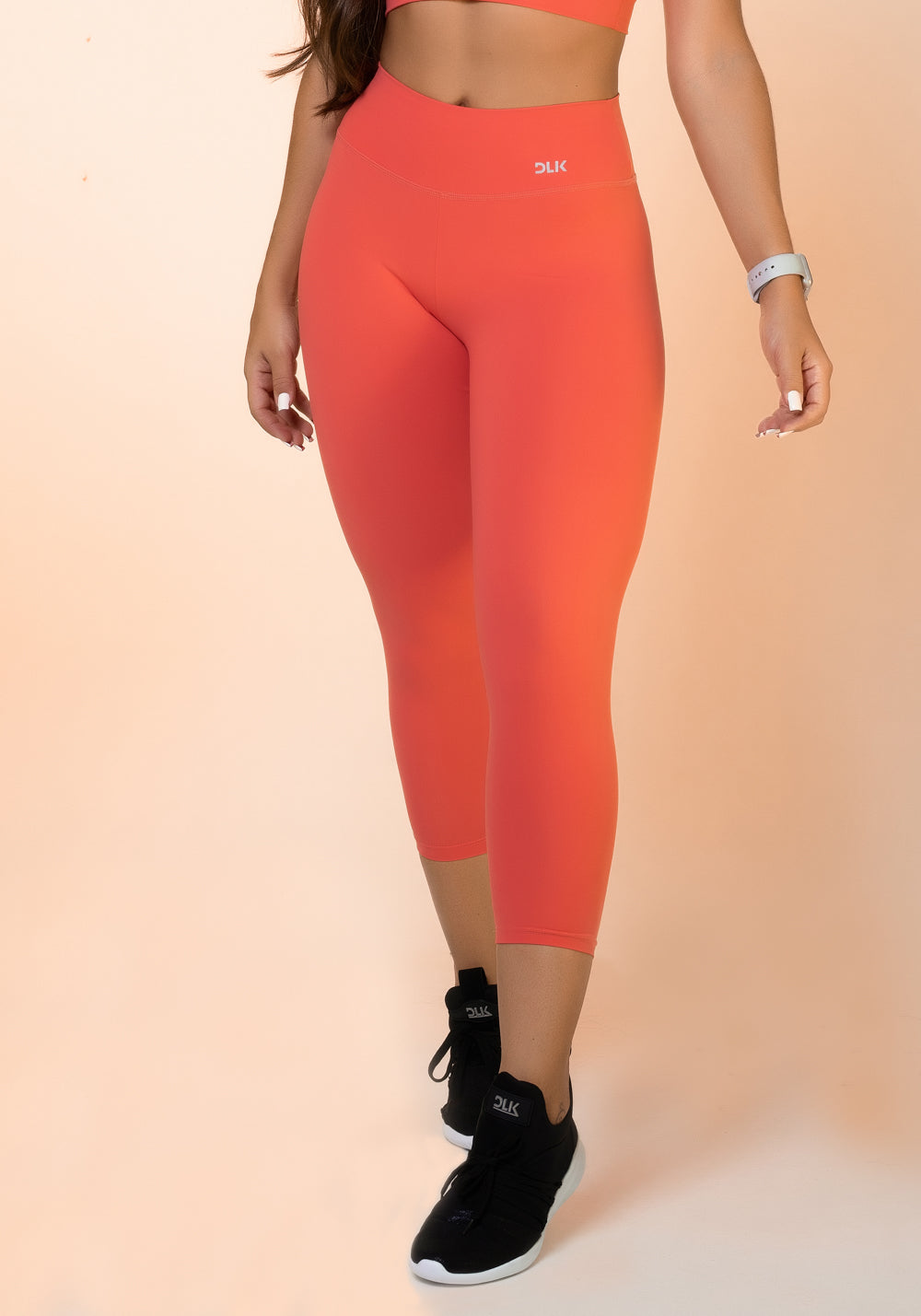 Calça Corsário Coral Básica Dlk