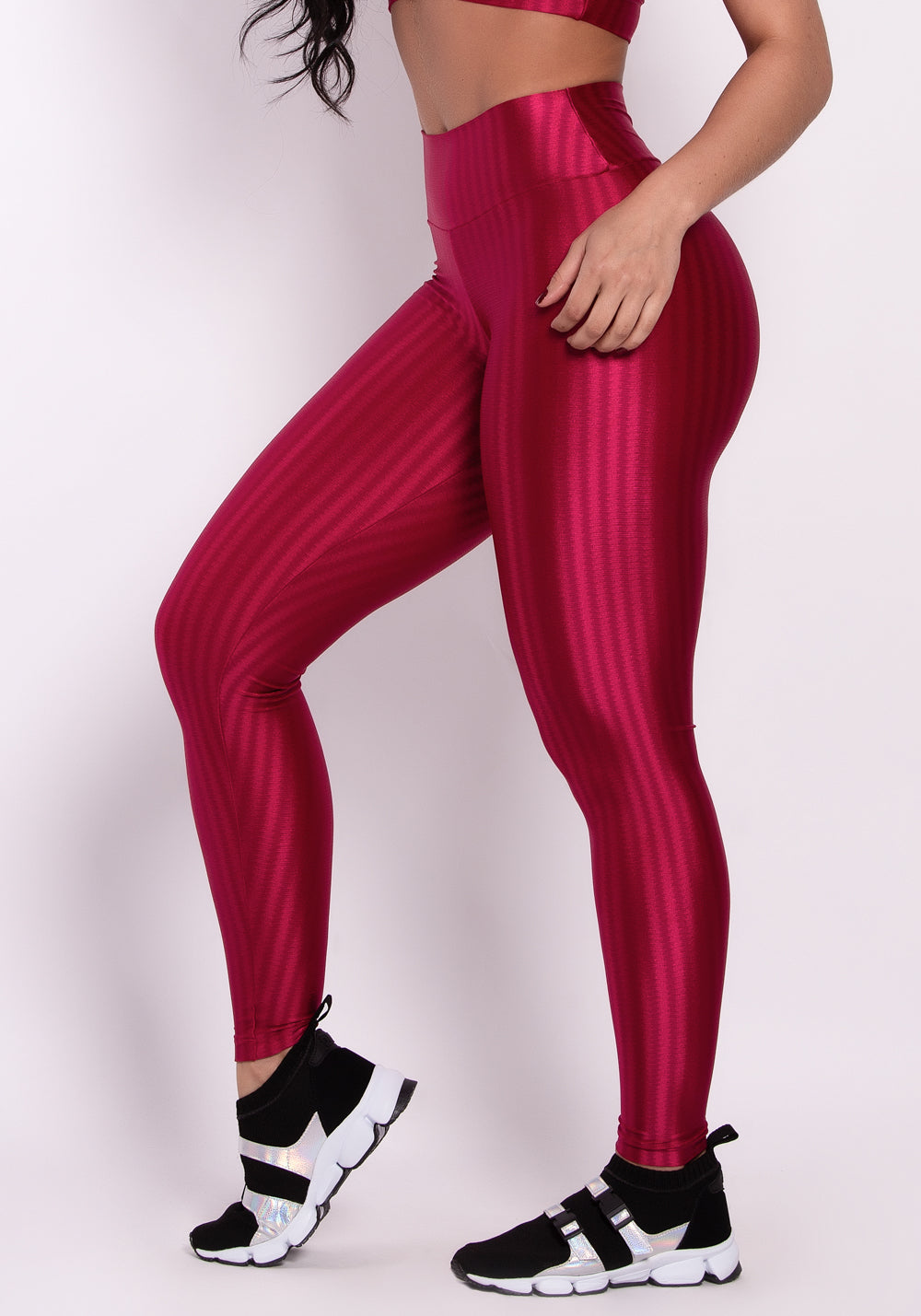 Calça Legging Poliamida Cereja Luxe Dlk