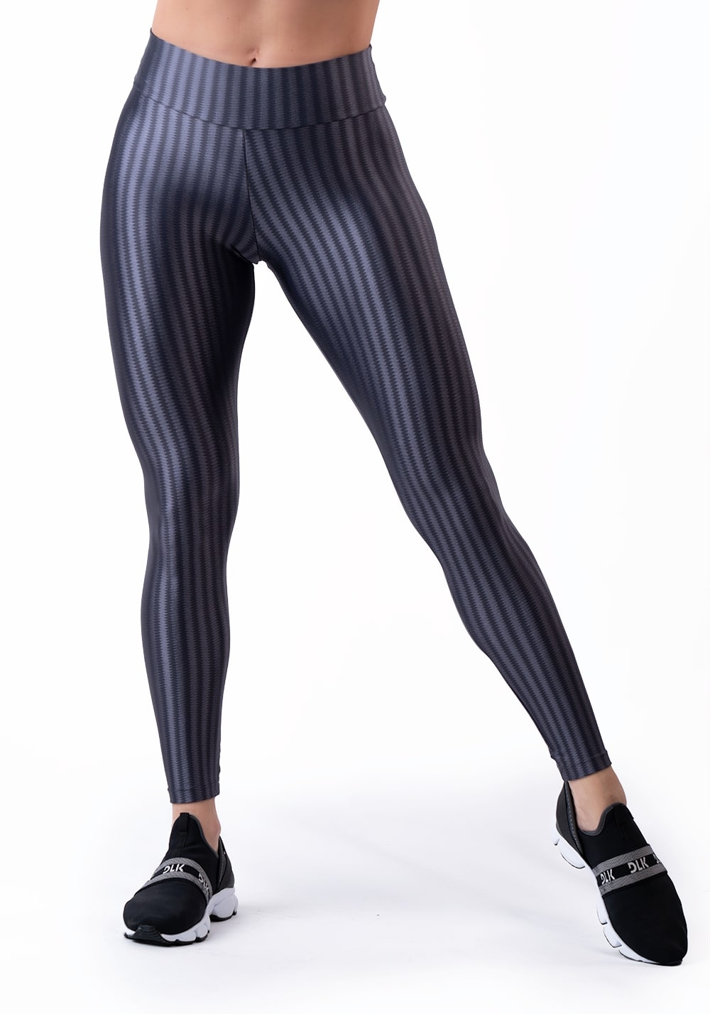 Calça Legging Poliamida Grafite Luxe Dlk