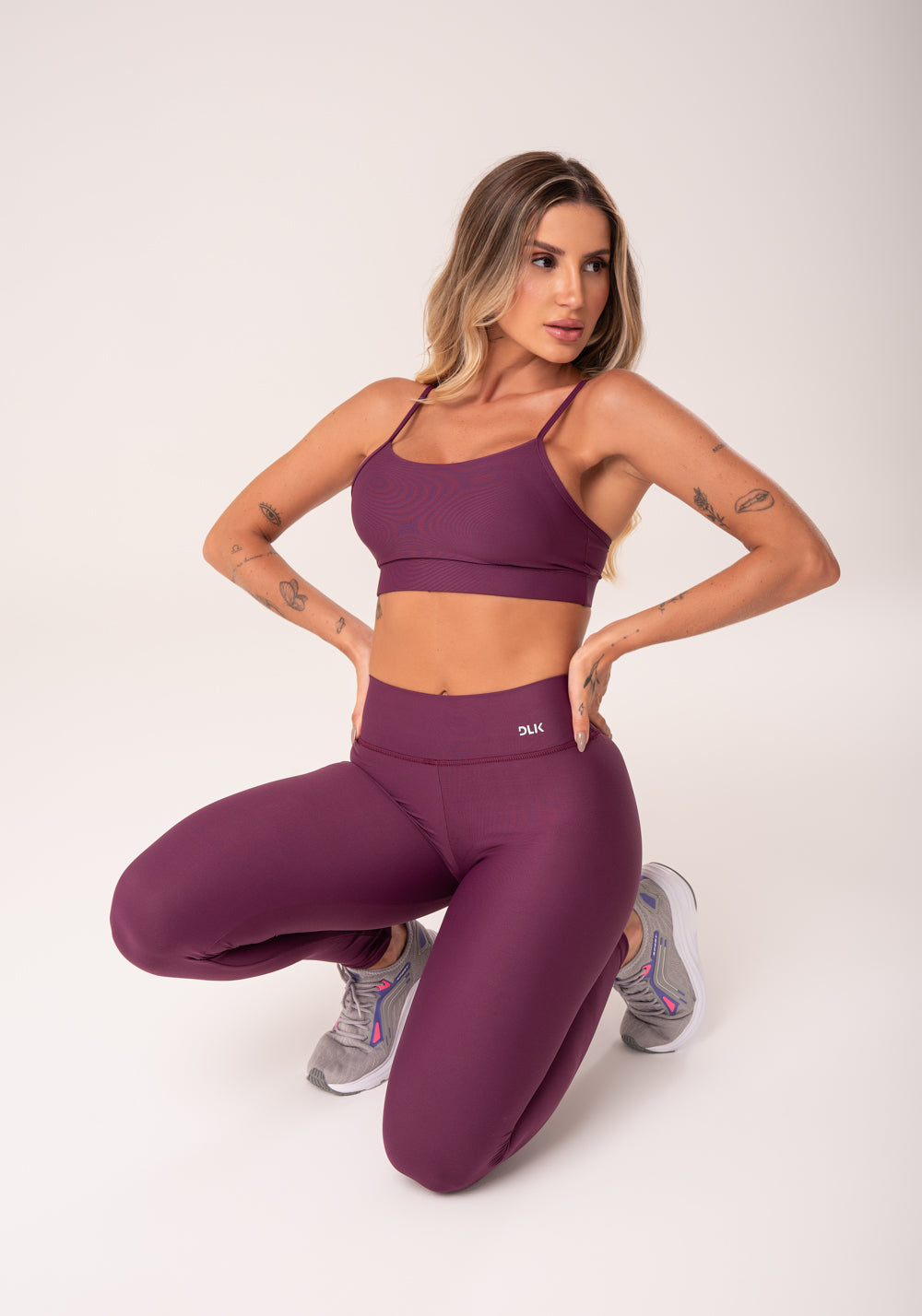 Calça Legging Vinho Básica Dlk