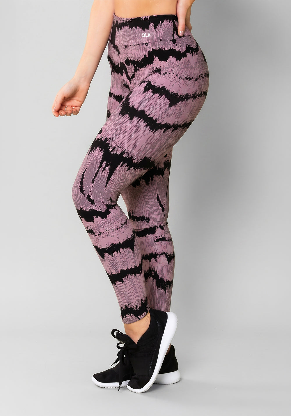 Calça Legging Energy Estampada Frequência Lilás Dlk