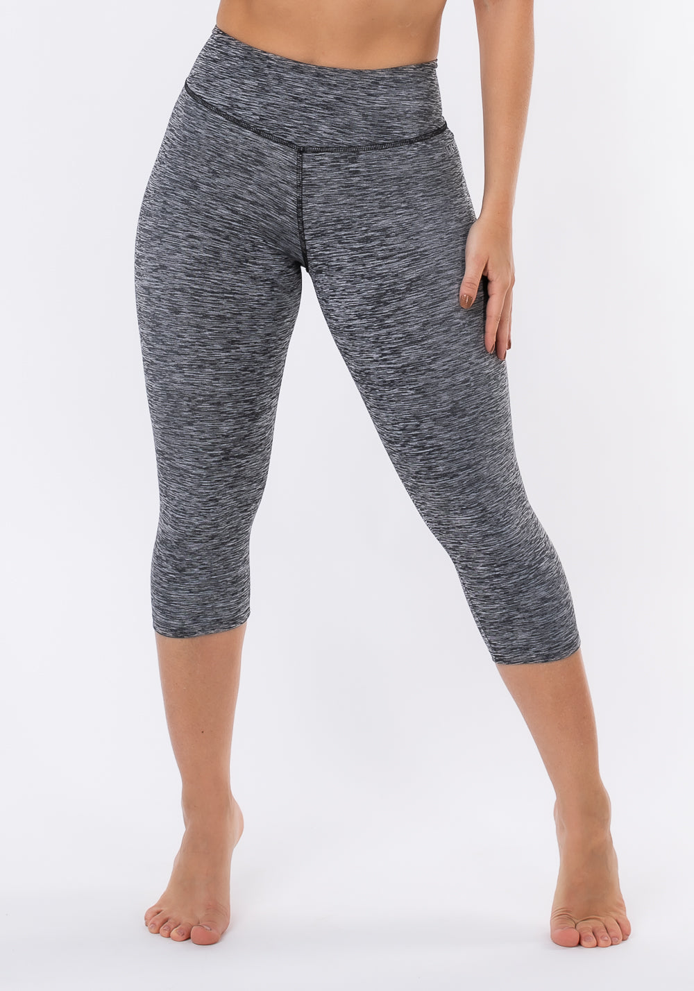 Calça Corsário Nation Com Bolso No Cós Mescla Dlk