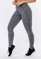 Calça Legging Nation Com Tapa Bumbum Mescla