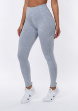 Calça Legging Nation Com Tapa Bumbum Cinza