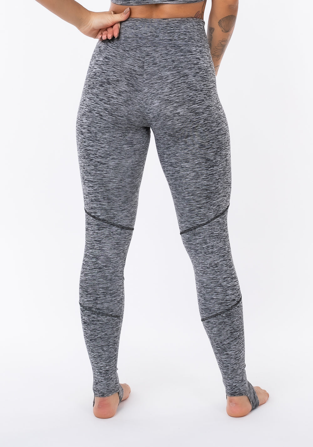 Calça Legging Nation Pezinho Mescla
