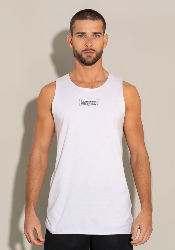 Regata Cavada For Men Take It Easy Branco Dlk