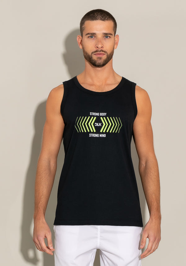 Regata For Men Strong Body Preta Dlk