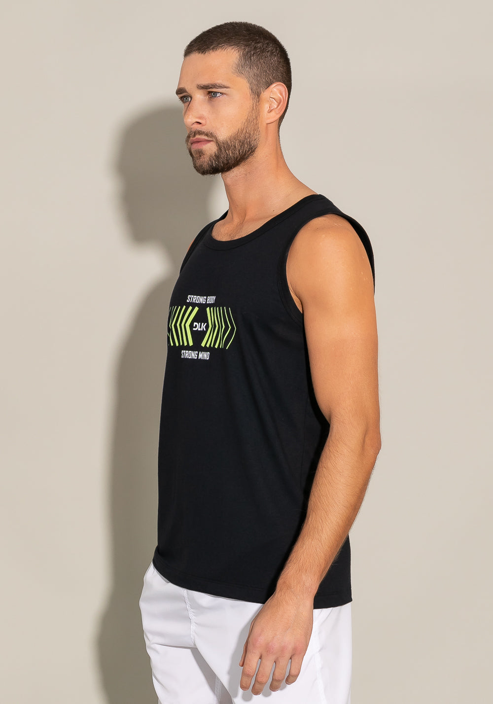 Regata For Men Strong Body Preta Dlk