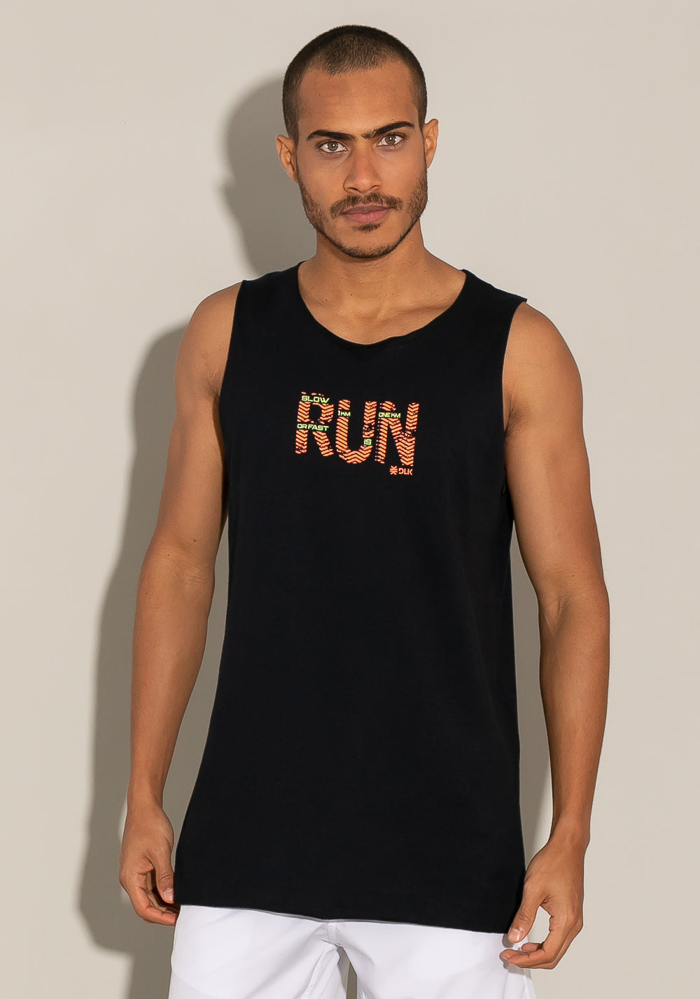 Regata Cavada For Men Run Preta Dlk