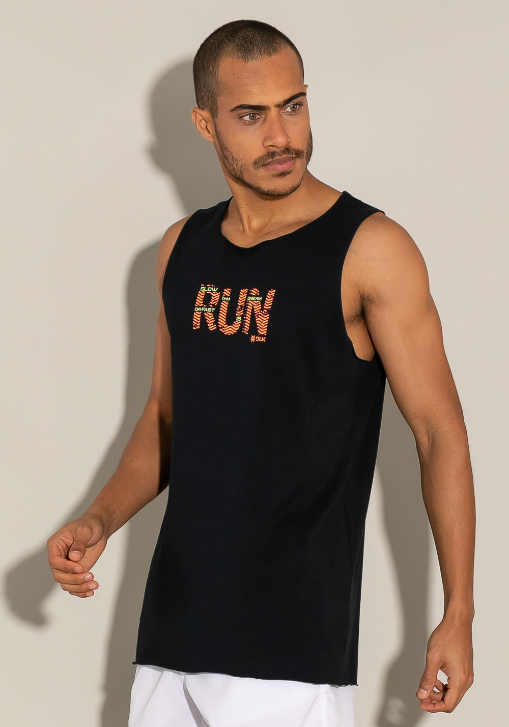 Regata Cavada For Men Run Preta Dlk