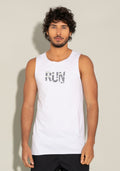 Regata Cavada For Men Run Branco Dlk