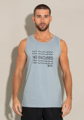 Regata For Men No Excuses Azul Acinzentado Dlk