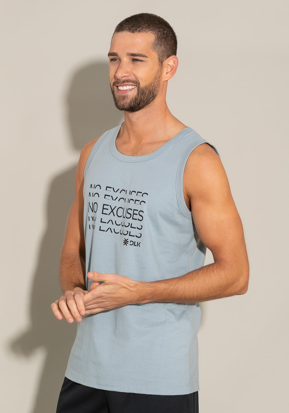 Regata For Men No Excuses Azul Acinzentado Dlk
