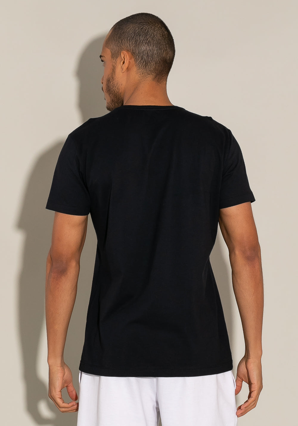 Camiseta Manga Curta For Men Slim Turquesa Com Silk Fight For It Dlk