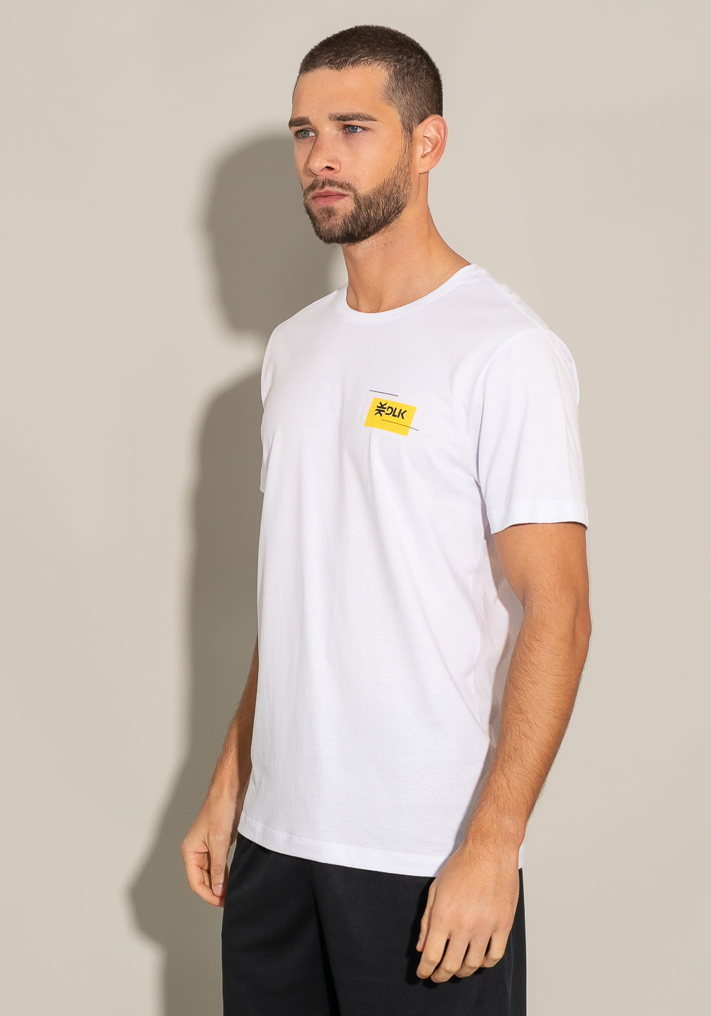 Camiseta Manga Curta For Men Fight For Everything Branca Dlk