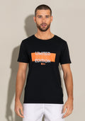 Camiseta Manga Curta For Men Motivation Preta Dlk