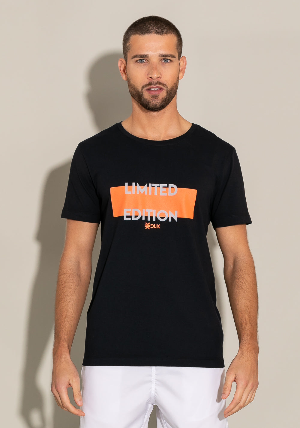 Camiseta Manga Curta For Men Motivation Preta Dlk