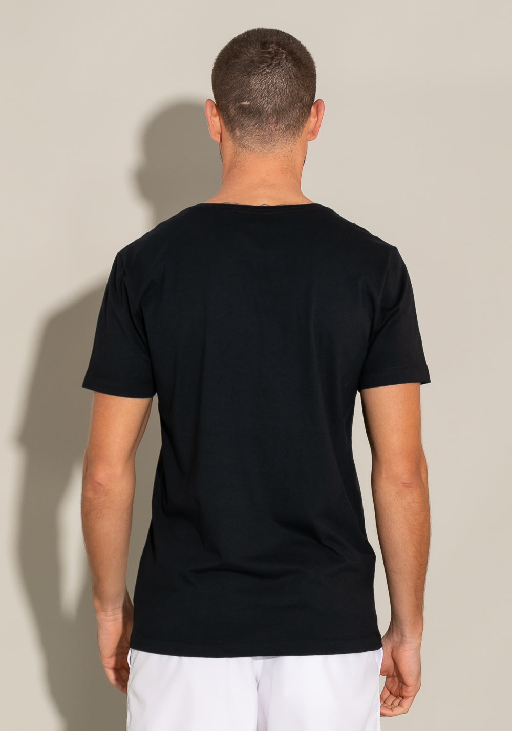 Camiseta Manga Curta For Men Motivation Preta Dlk