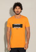 Camiseta Manga Curta For Men Motivation Laranja Dlk