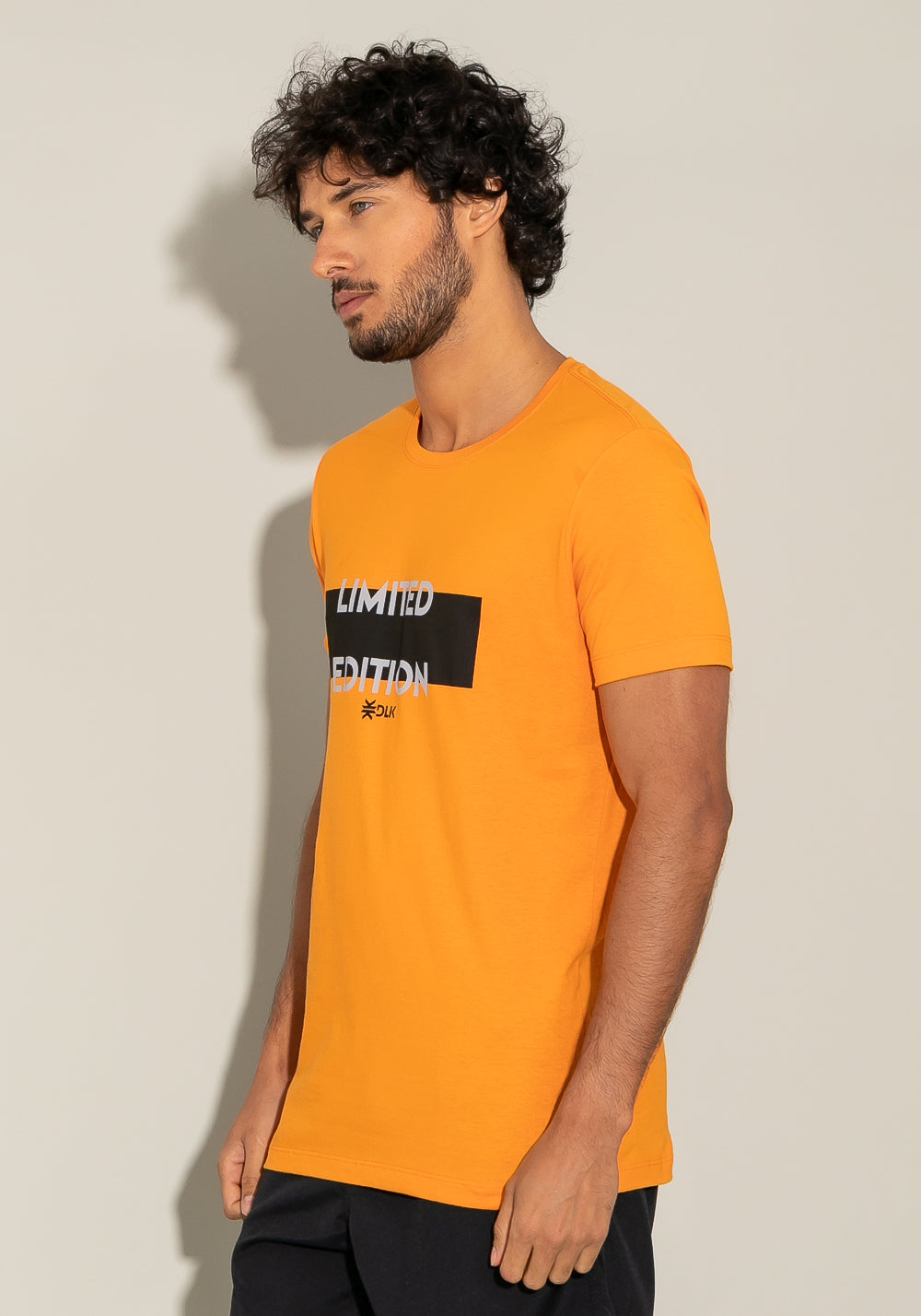 Camiseta Manga Curta For Men Motivation Laranja Dlk