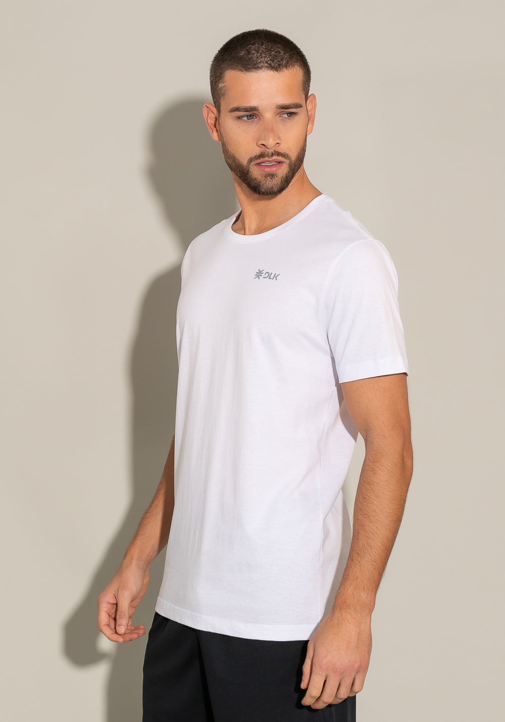 Camiseta Manga Curta For Men Enjoy The Vibe Branco Dlk