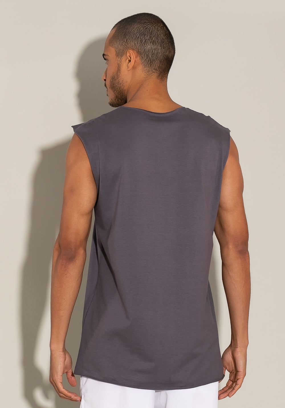 Regata Cavada For Men Cinza Escuro Dlk