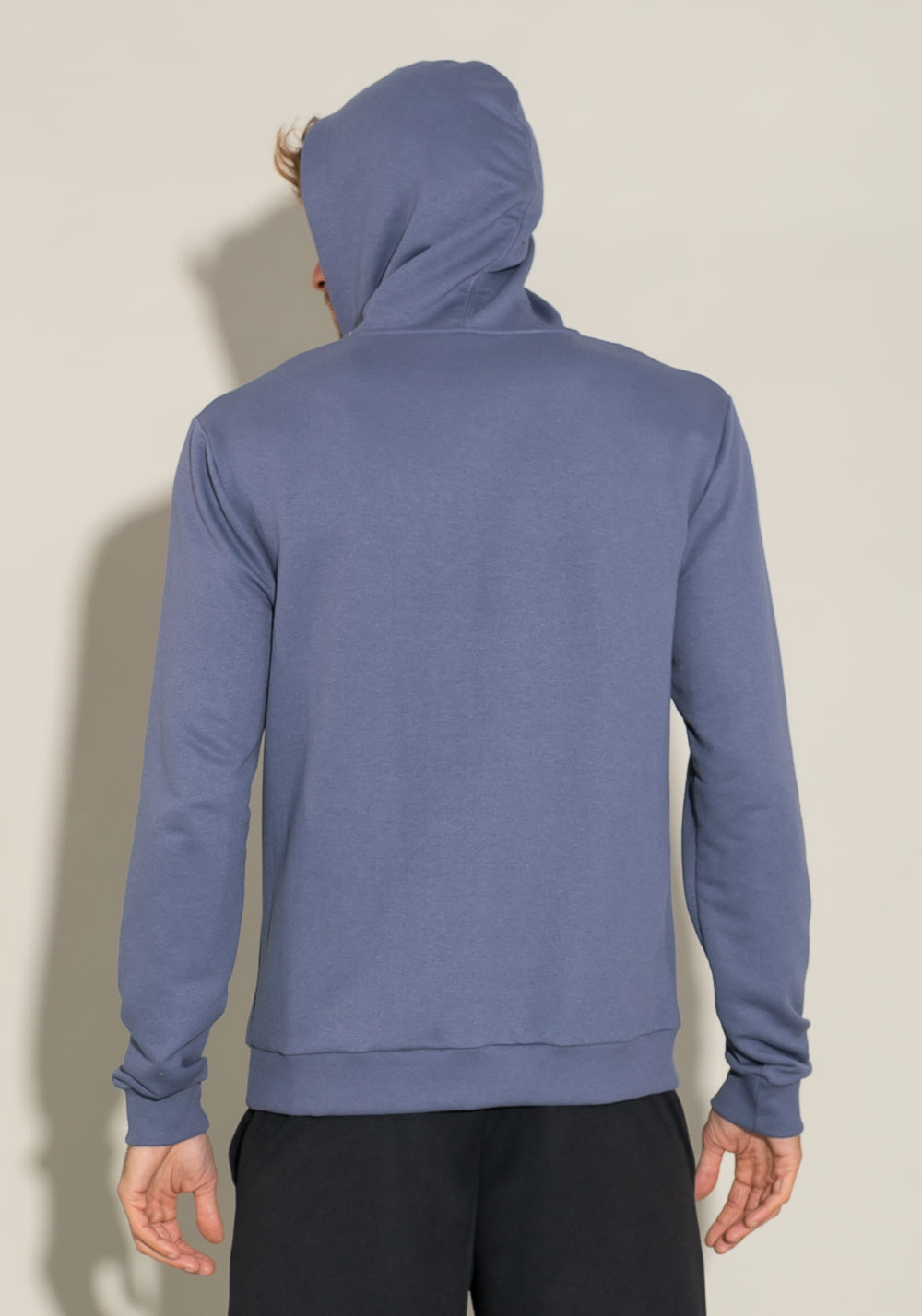 Casaco Com Capuz For Men Azul Marinho Com Silk Preto Dlk
