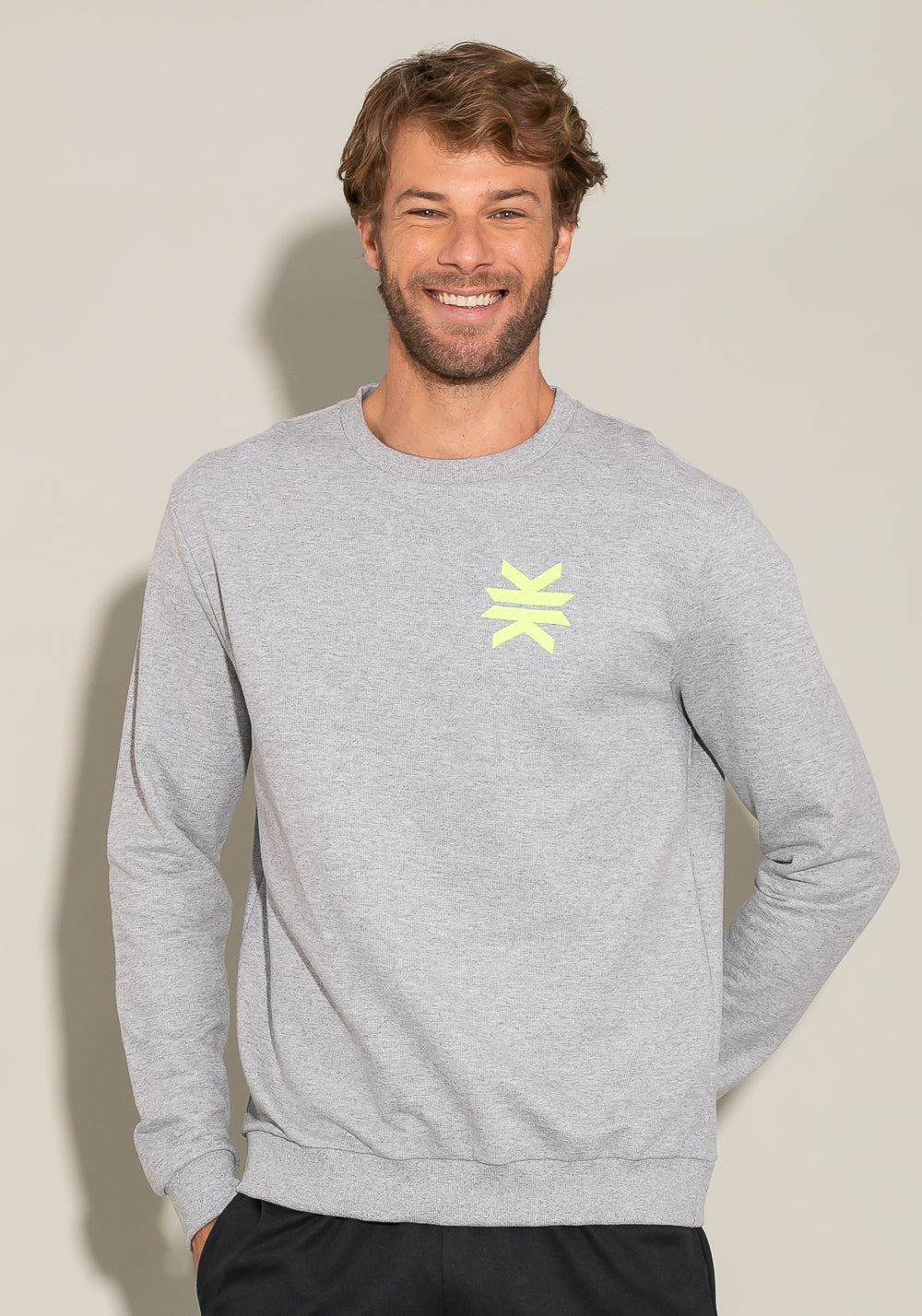 Casaco De Moletom For Men Com Silk Mescla Dlk