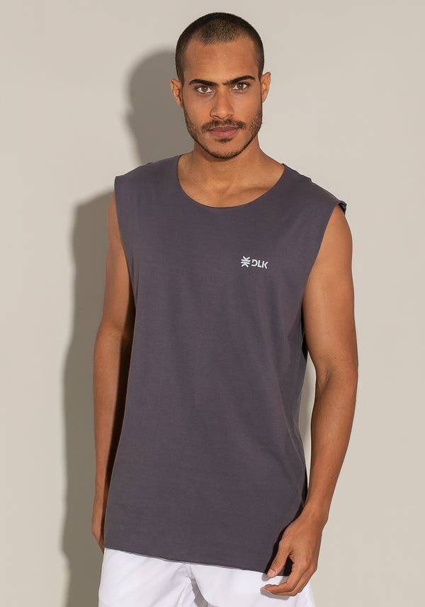 Regata Cavada For Men What Goes Around Cinza Escuro Dlk