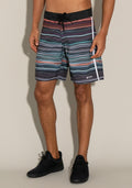 Bermuda For Men Bolso Lateral Listras Coloridas Dlk
