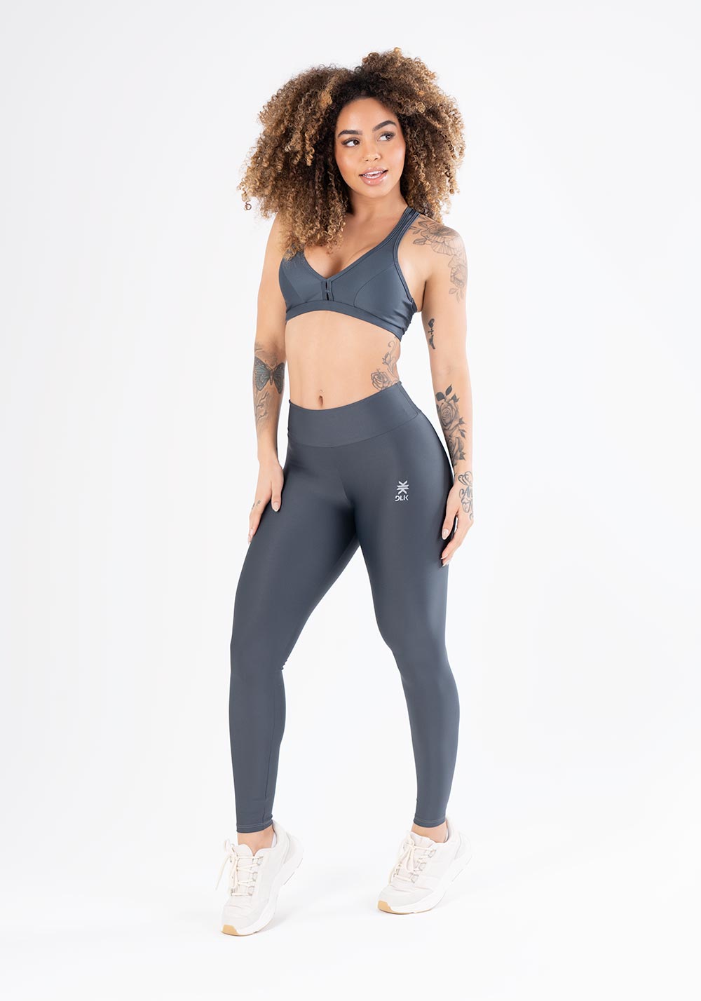 Calça Legging Equilibrium Cinza Dlk