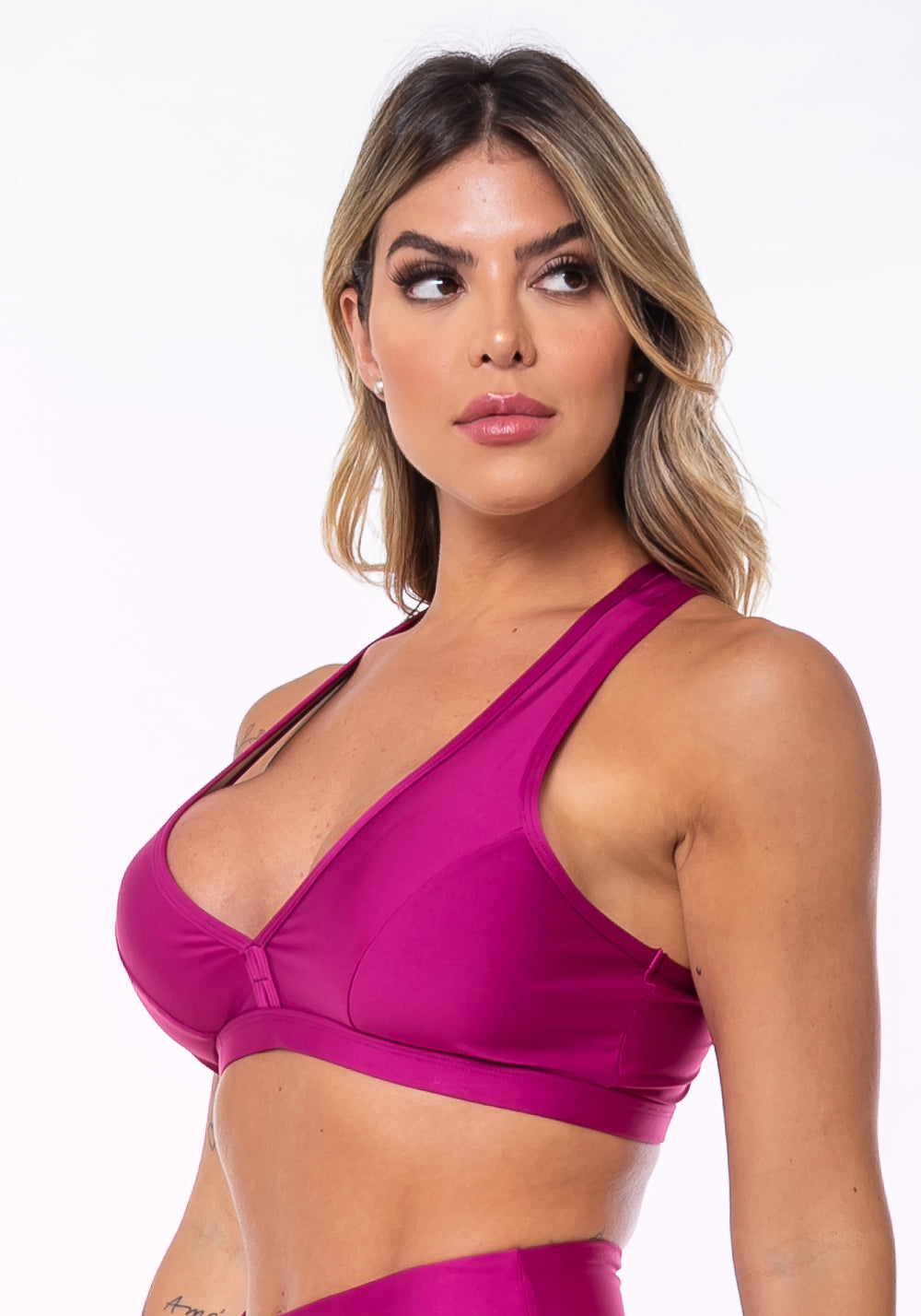 Top Equilibrium Pink Com Bojo Modelo Nadador Dlk