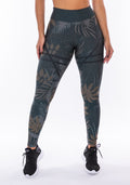 Calça Legging Sublimada Printed Flores Coloridas