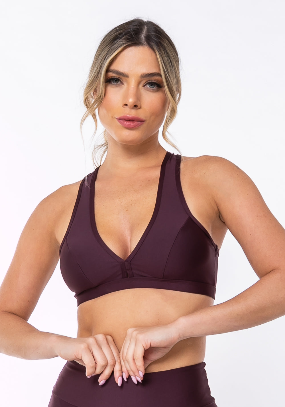 Top Equilibrium Marrom Com Bojo Modelo Nadador Dlk
