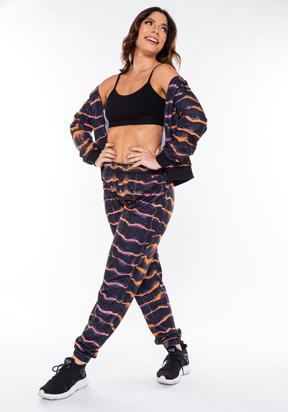 Calça Moletinho Jogging New Way Estampado Quicksand Dlk