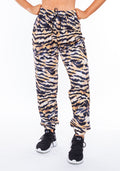 Calça Moletinho Jogging New Way Estampado Tigrado Dlk