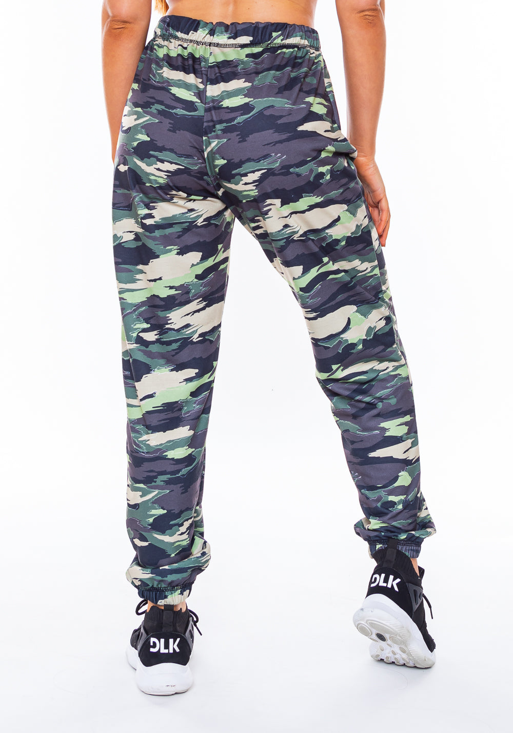 Calça Jogging Moletinho New Way Estampado Camuflado Dlk